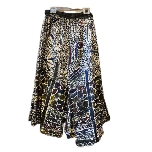 Nnamdi Ibenagu Spirit of Courage old style African tie die skirt small - Picture 2 of 8